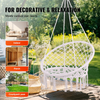 Silla colgante de macramé para interior y exterior capacidad 150kg