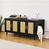 VEVOR Caja de arena para gatos de madera con 2 compartimentos ocultos