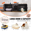 Caja de arena para gatos VEVOR mueble de 57,9"