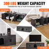 Caja de arena para gatos VEVOR mueble de 57,9"
