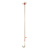 Cadena de remolque VEVOR de 5/16" x 6' G80 gancho en J de 15"