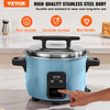 Olla arrocera comercial VEVOR de 40 tazas 8 l
