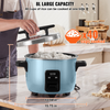 Olla arrocera comercial VEVOR de 40 tazas 8 l