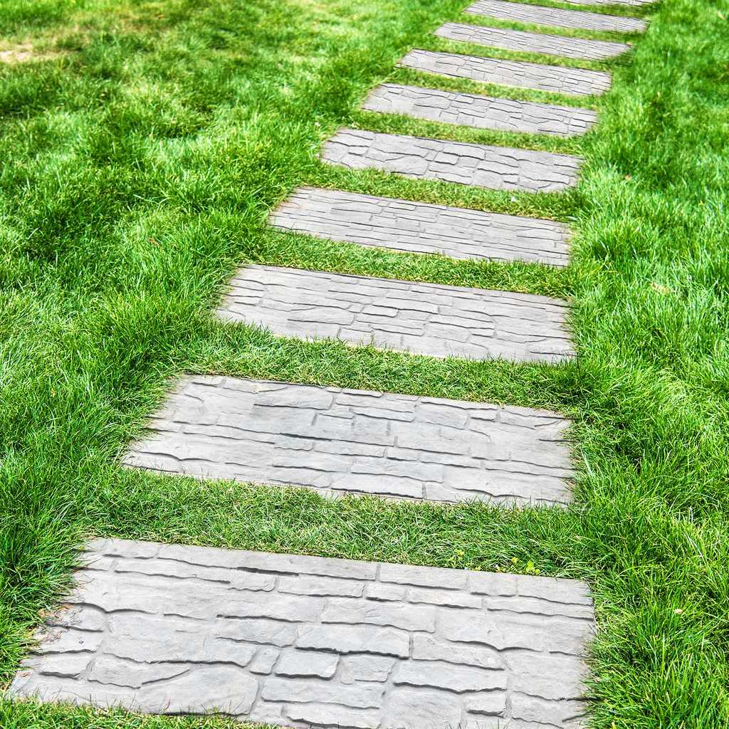 Alfombrilla para sellos de hormigón VEVOR de 28 x 12 pulgadas con textura de poliuretano para piel texturizada
