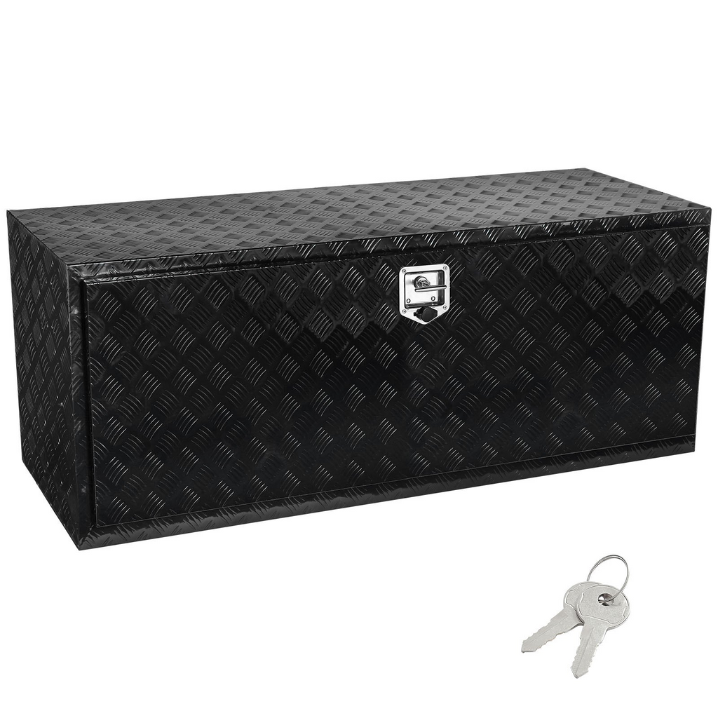 VEVOR Caja de herramientas de aluminio para debajo de la carrocería de camión 60" x 24" x 24"