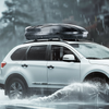Portaequipajes de techo VEVOR de 11 pies cúbicos con ABS para SUV y automóviles