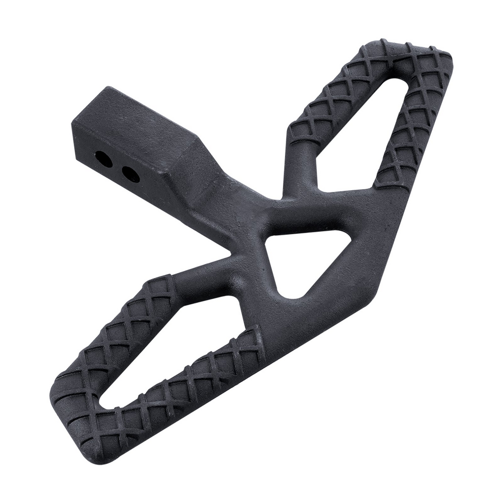 Escalón de enganche VEVOR para receptor de 2" Protector de parachoques trasero de remolque universal de acero