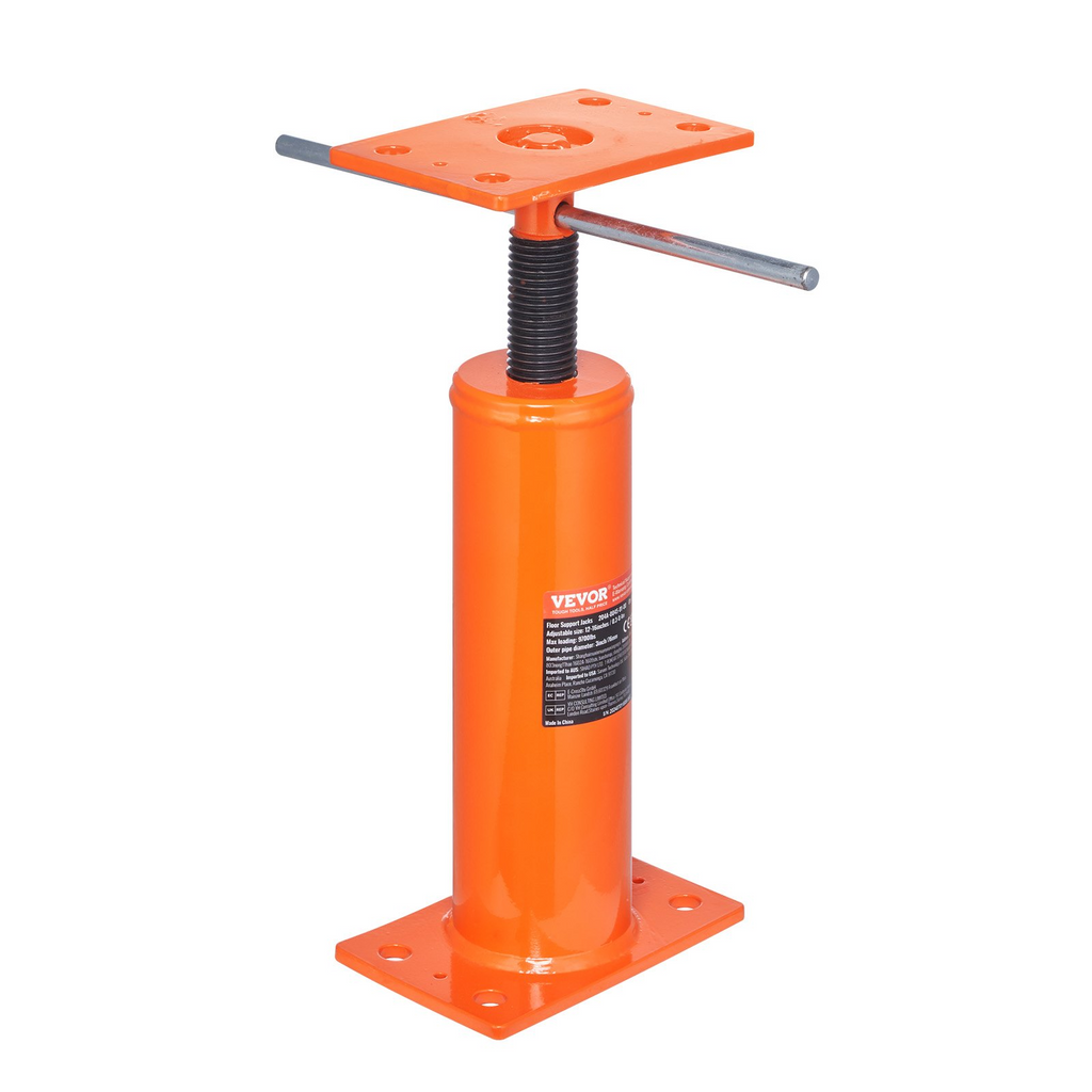 Gato de piso ajustable VEVOR para casa de postes nivelador de piso rango de altura de 12" a 16"