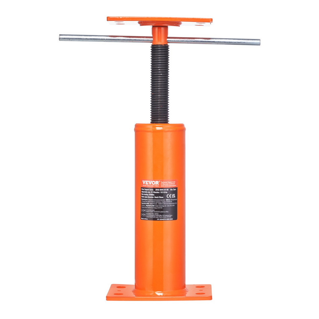 Gato de piso ajustable VEVOR para casa de postes nivelador de piso rango de altura de 12" a 16"