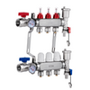 Colector de calefacción radiante de 3 derivaciones VEVOR