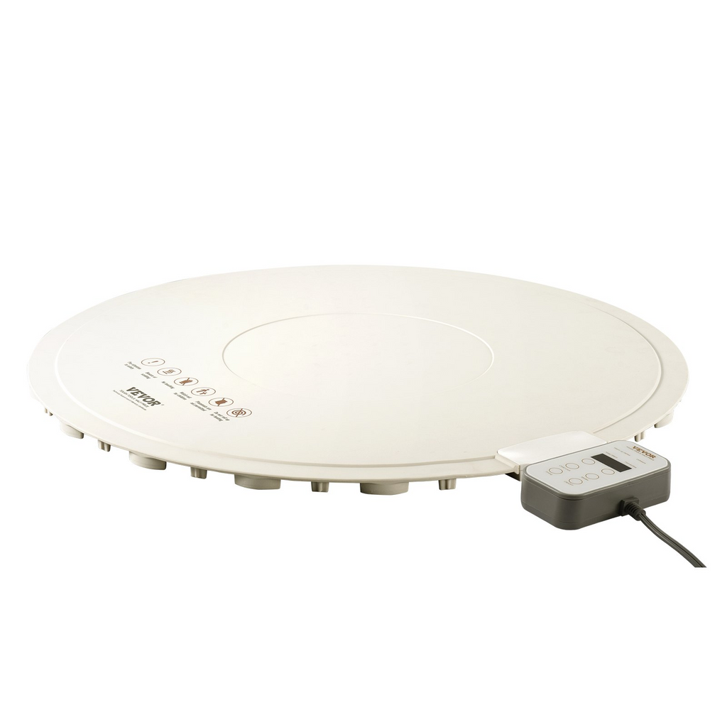 Bandeja eléctrica para calentar alimentos enrollable VEVOR con control de temperatura para bufé