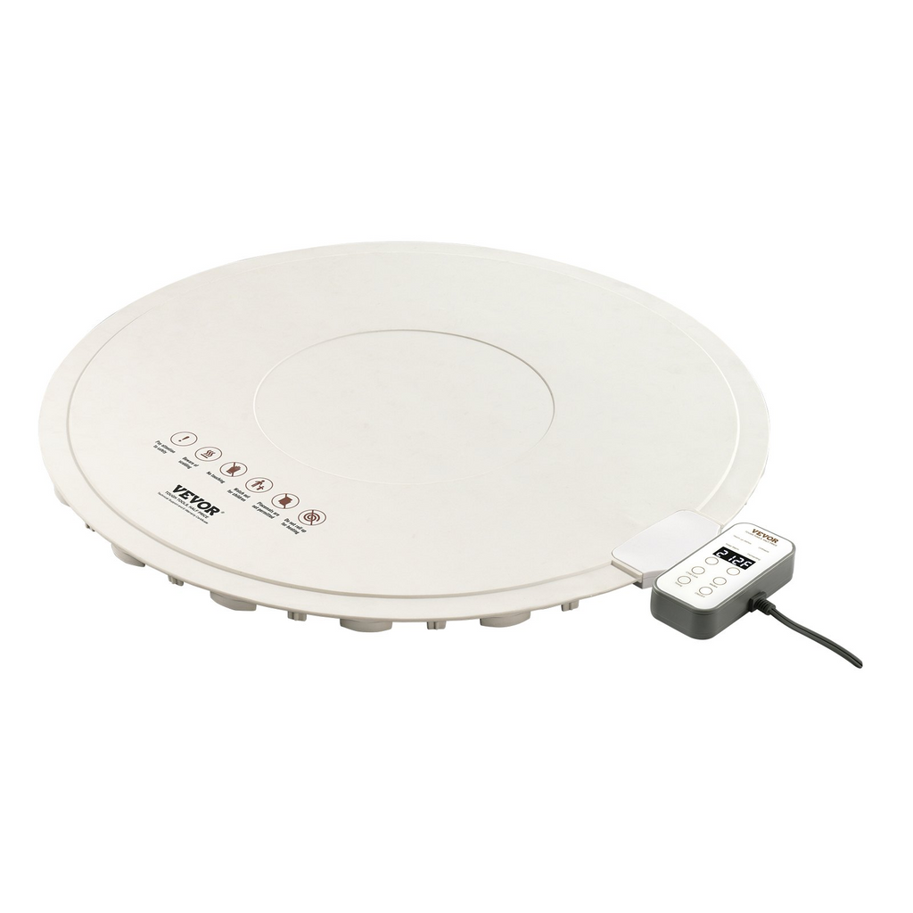 Bandeja eléctrica para calentar alimentos enrollable VEVOR con control de temperatura para bufé