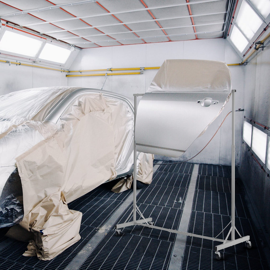 ¡Recientemente actualizado! VEVOR - Estante para pintura ajustable con 8 ganchos para carrocería