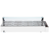 Calentador de alimentos eléctrico comercial VEVOR para mostrador tipo buffet de 12 x 5 cuartos con protector de vidrio