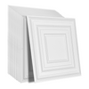 Paneles de techo VEVOR paquete de 12 24 x 24 pulgadas PVC fácil instalación