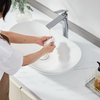 Lavabo de cerámica moderno VEVOR de 23,3" x 14,2" para baño encimera