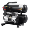 Compresor de aire portátil compacto VEVOR sin aceite de 4,6 galones y 90 PSI