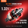 Compresor de aire VEVOR sin aceite de 15 galones 90 PSI
