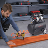 Compresor de aire VEVOR compacto portátil sin aceite 8 galones 90 PSI