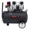 Compresor de aire VEVOR compacto portátil sin aceite 8 galones 90 PSI