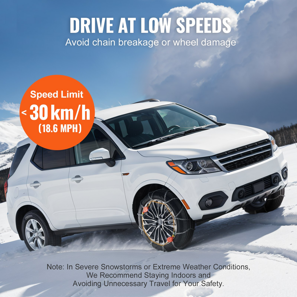 Cadenas de nieve con ajuste automático VEVOR