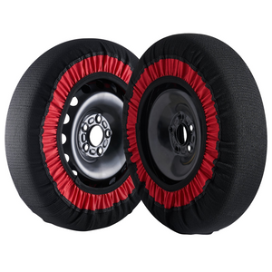 VEVOR 2 pares de calcetines de nieve gruesos para neumáticos cubierta de neumáticos con tracción para nieve