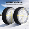 Calcetines de nieve engrosados para neumáticos Cobertura total