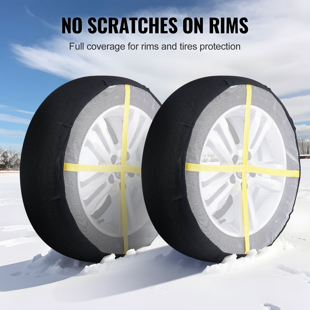 Calcetines de nieve engrosados para neumáticos Cobertura total