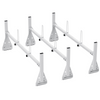 Portaescaleras para remolque VEVOR Portaescaleras para techo de furgoneta 600 lb 56,7-63 pulgadas ajustable