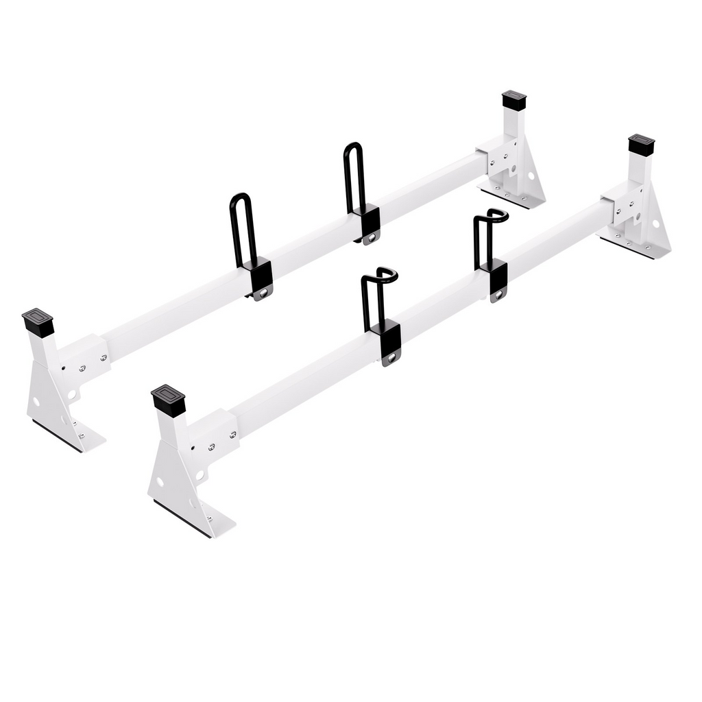 Portaequipajes de techo para furgonetas con escalera para remolque VEVOR para Ford Transit 150 250 350 2015-2022