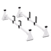 Portaequipajes de techo para furgonetas con escalera para remolque VEVOR para Ford Transit 150 250 350 2015-2022