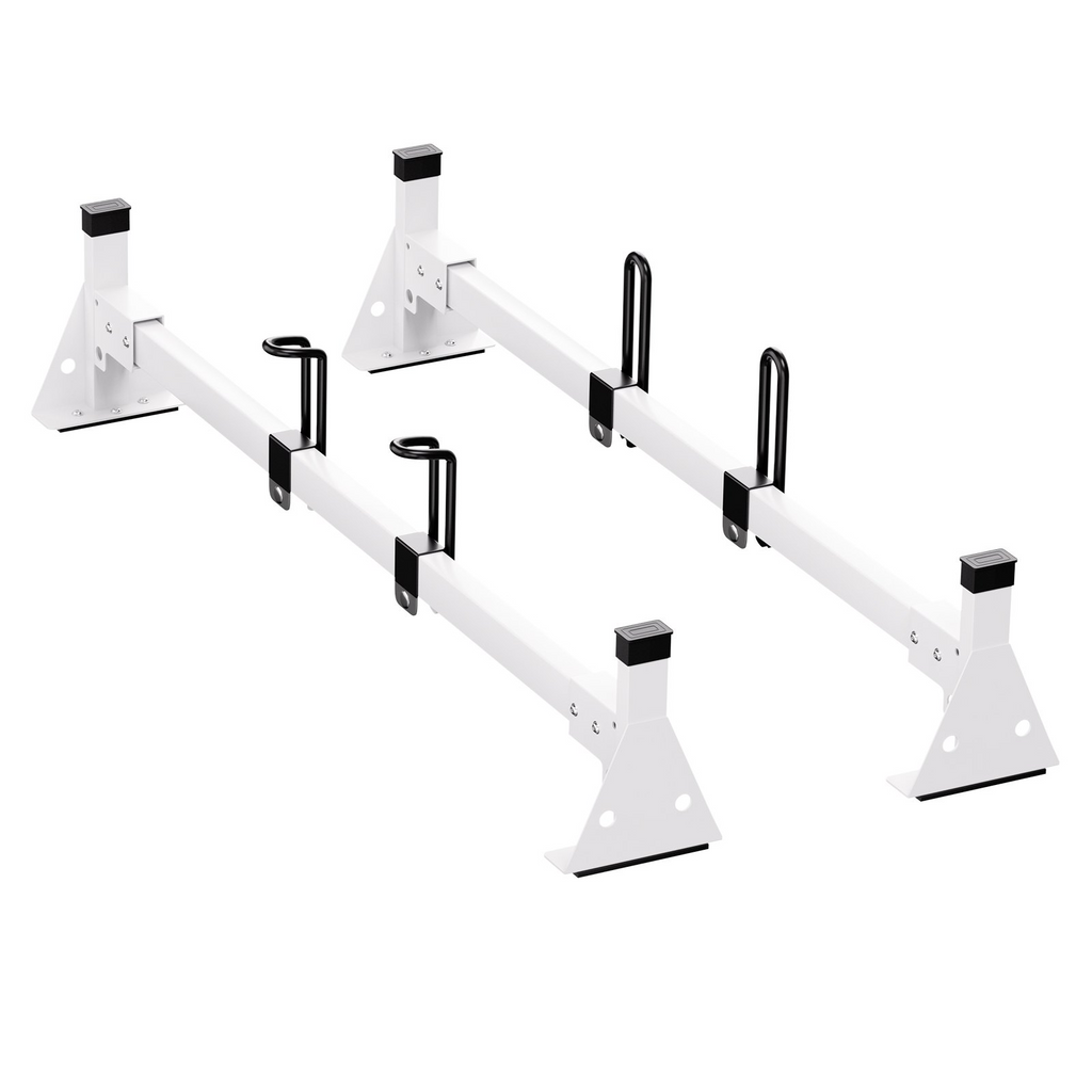 Portaequipajes de techo para furgonetas con escalera para remolque VEVOR para Ford Transit 150 250 350 2015-2022