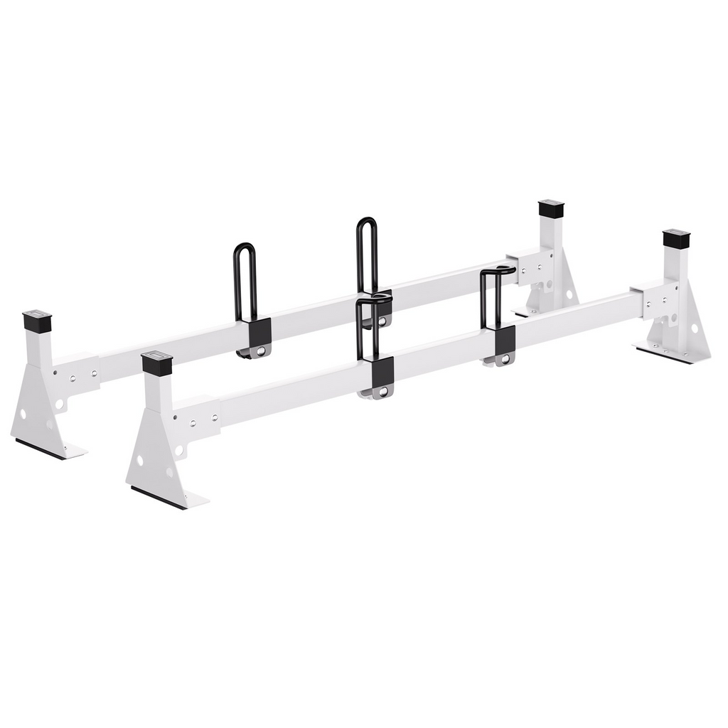 Portaequipajes de techo para furgonetas con escalera para remolque VEVOR para Ford Transit 150 250 350 2015-2022