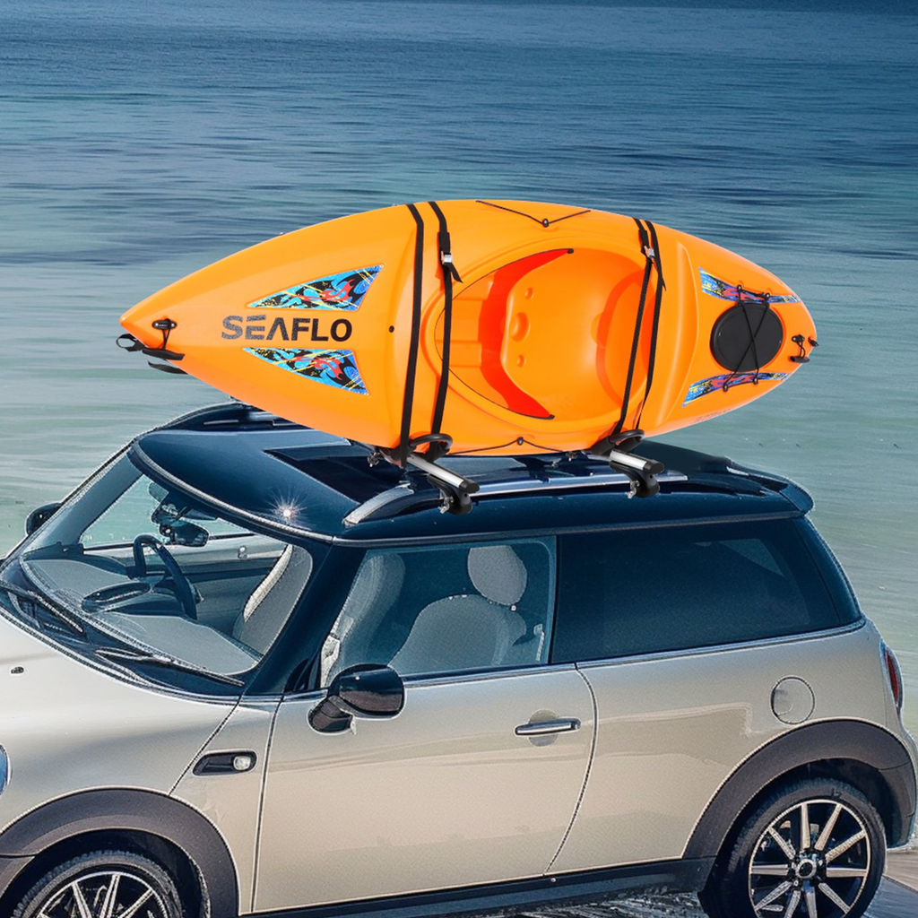 VEVOR Portaequipajes de techo para kayak 2 pares portaequipajes de techo blando para kayak tabla de surf coche SUV