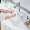 Lavabo de cerámica moderno VEVOR de 16" x 12" para baño