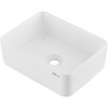 Lavabo de cerámica moderno VEVOR de 16" x 12" para baño
