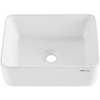 Lavabo de cerámica moderno VEVOR de 16" x 12" para baño