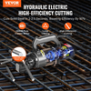 Cortadora de varillas de refuerzo hidráulica eléctrica VEVOR de 1000 W que corta hasta 5/8 pulgadas 4-16 mm