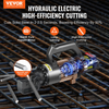 Cortadora de varillas de refuerzo hidráulica eléctrica VEVOR de 1500 W que corta hasta 7/8 pulgadas