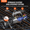 Cortadora de varillas de refuerzo hidráulica eléctrica VEVOR de 1000 W que corta hasta 3/4 de pulgada