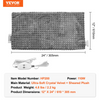Almohadilla térmica con peso y masaje VEVOR con vibraciones de calor de 30 x 60 cm y 2,2 kg para la espalda