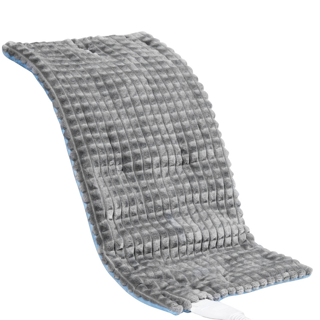 Almohadilla térmica con peso y masaje VEVOR con vibraciones de calor de 30 x 60 cm y 2,2 kg para la espalda