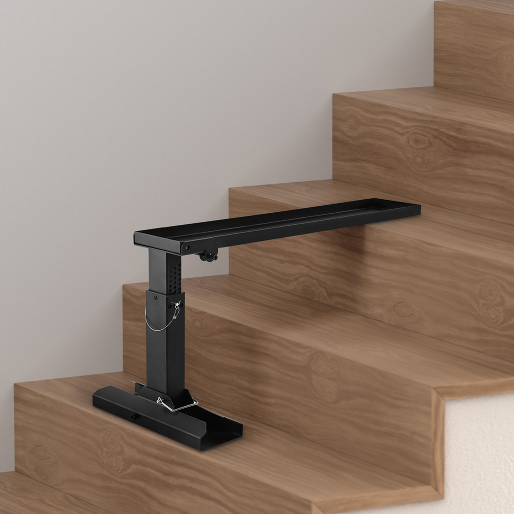 Estabilizador de escalera plegable VEVOR de 23,4 L x 11,4-18 in de alto con superficie de apoyo