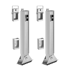 Nivelador de escalera VEVOR de 11,4 pulgadas con longitud de expansión y herramienta de nivelación de liberación rápida