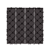 Azulejos entrelazados para terraza VEVOR paquete de 36 12" x 12" resistentes al agua