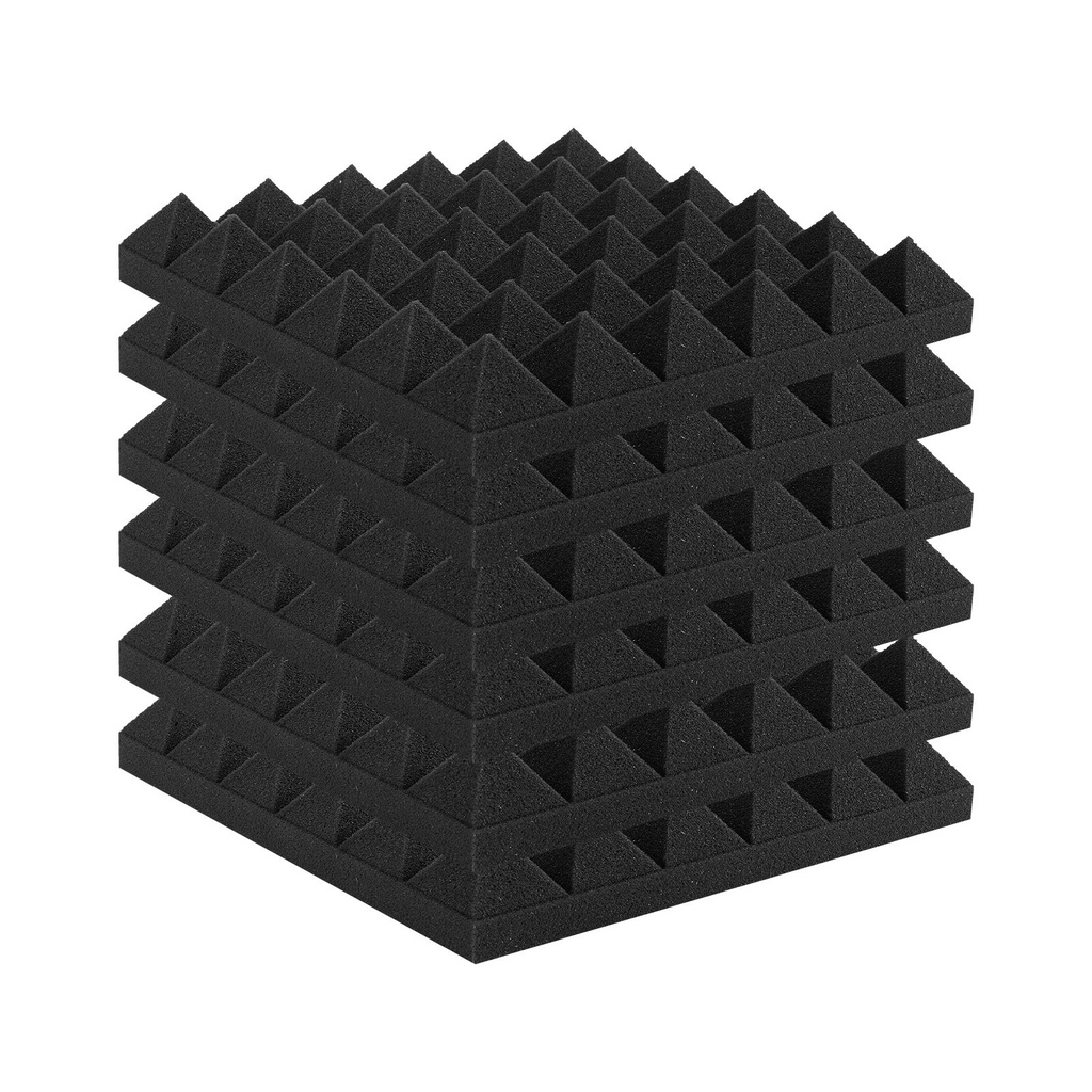 Paneles de espuma acústica VEVOR paquete de 24 30,5 x 30,5 x 5 cm