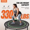 Mini trampolín de fitness plegable VEVOR de 40 pulgadas para adultos