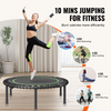 Mini trampolín de fitness plegable VEVOR de 40 pulgadas para adultos