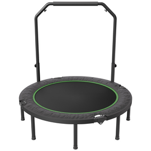Mini trampolín de fitness plegable VEVOR de 52 pulgadas para adultos