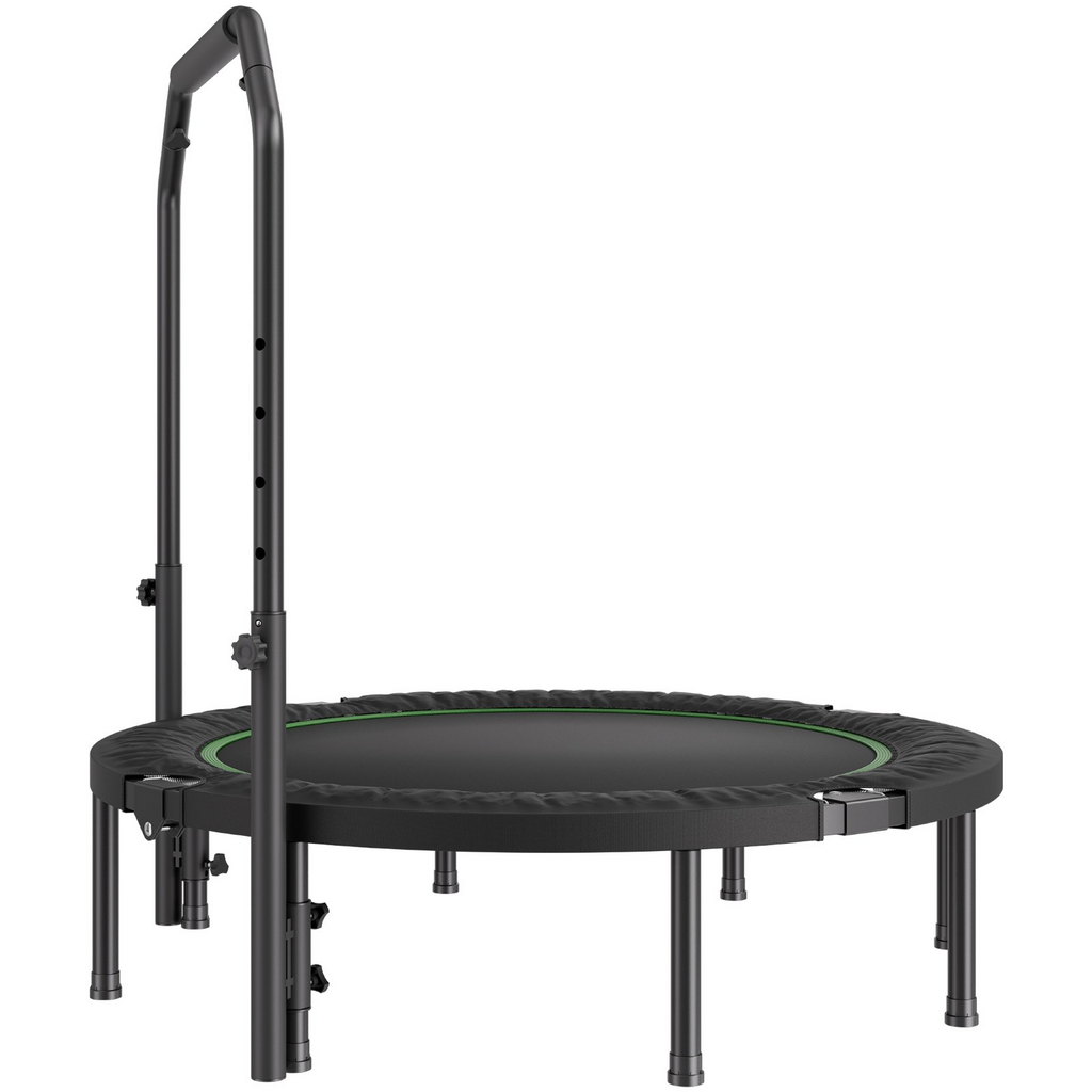 Mini trampolín de fitness plegable VEVOR de 52 pulgadas para adultos